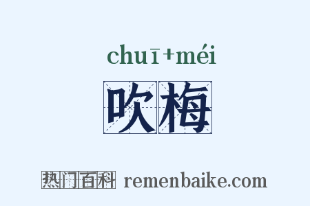 吹梅是什么意思的图片